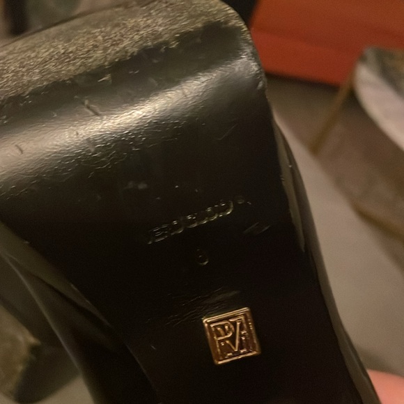 Pantent Leather Peep Toe Pumps - Picture 8 of 10